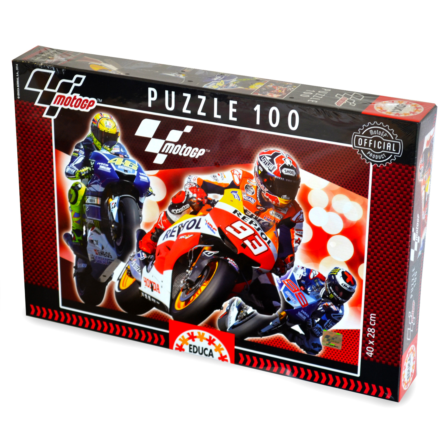 Puzzle 100 pièces : Moto GP - Educa - Rue des Puzzles