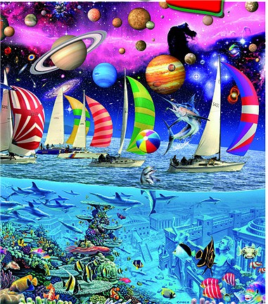 Puzzle Jigsaw 24000 Pieces EDUCA cardboard Life  gift
