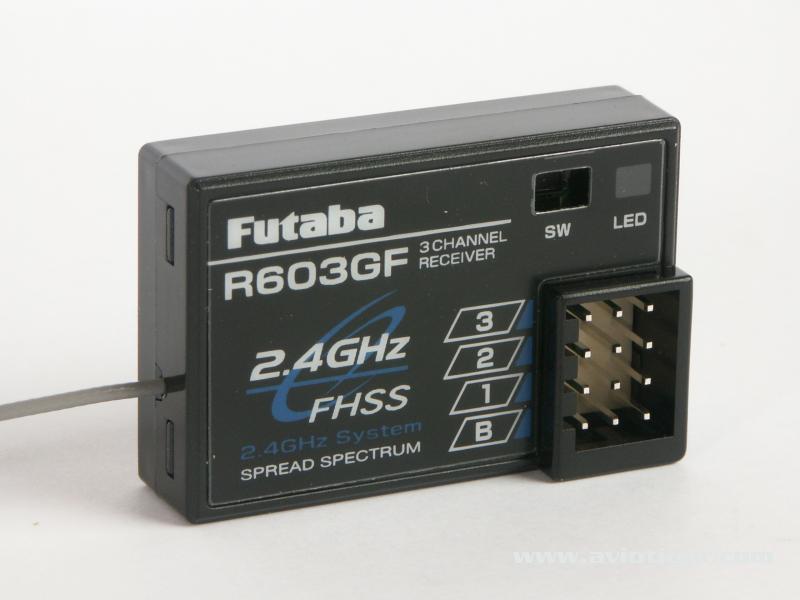 Futaba Récepteur 3 voies R603GF 2.4Ghz