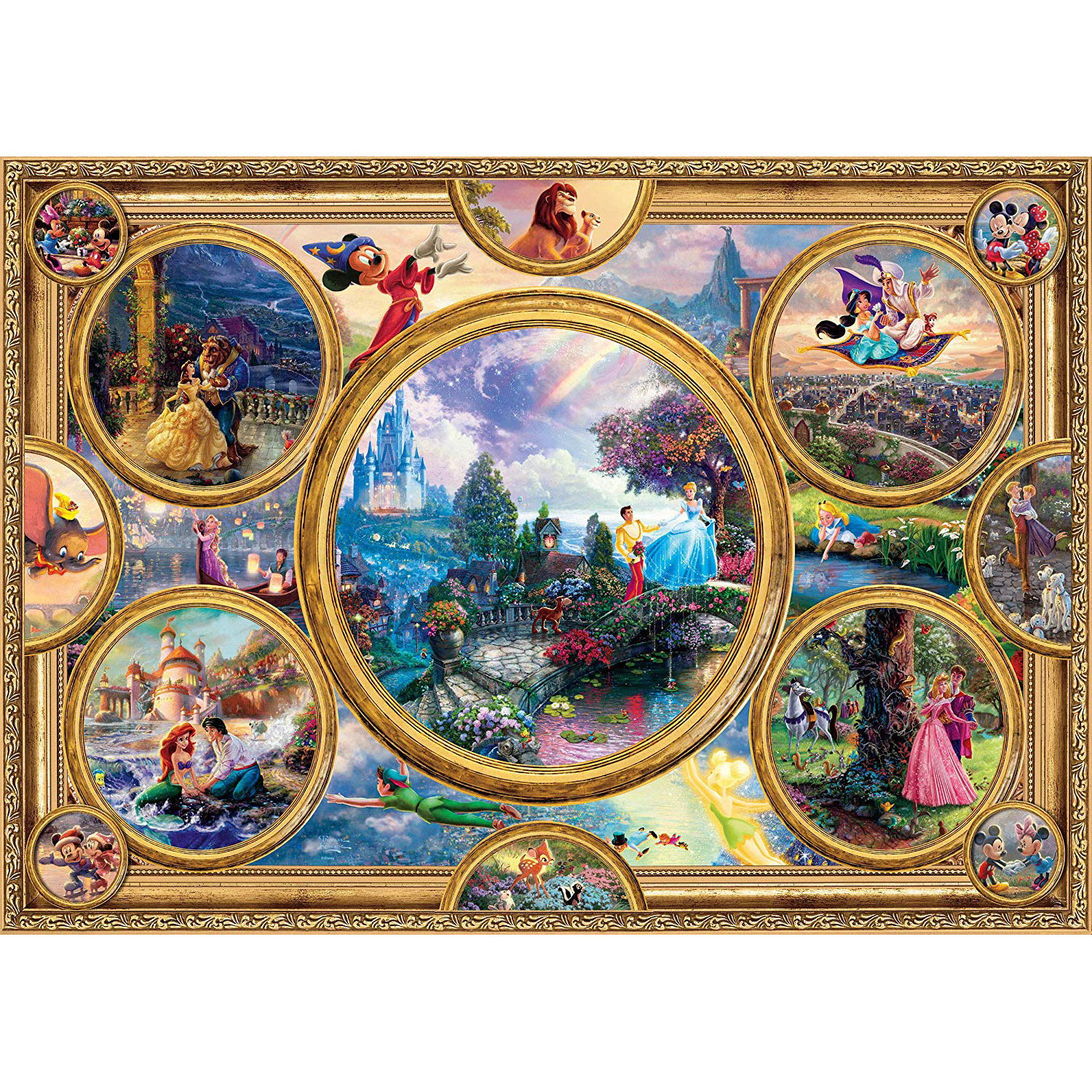 Puzzle 2000 pièces : Dreams Collection, Disney - Schmidt - Rue des Puzzles