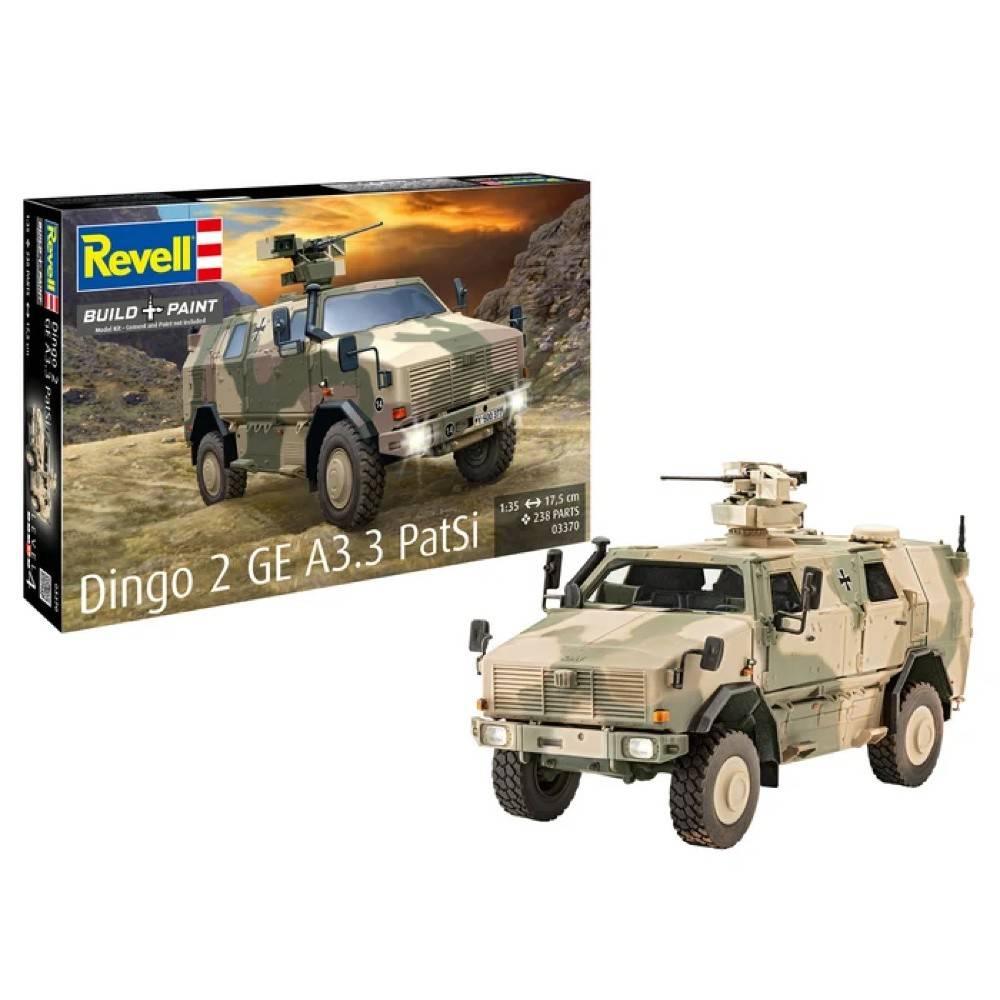 Maquette Vehicule Militaire : Dingo 2 GE A3.3 PatSi