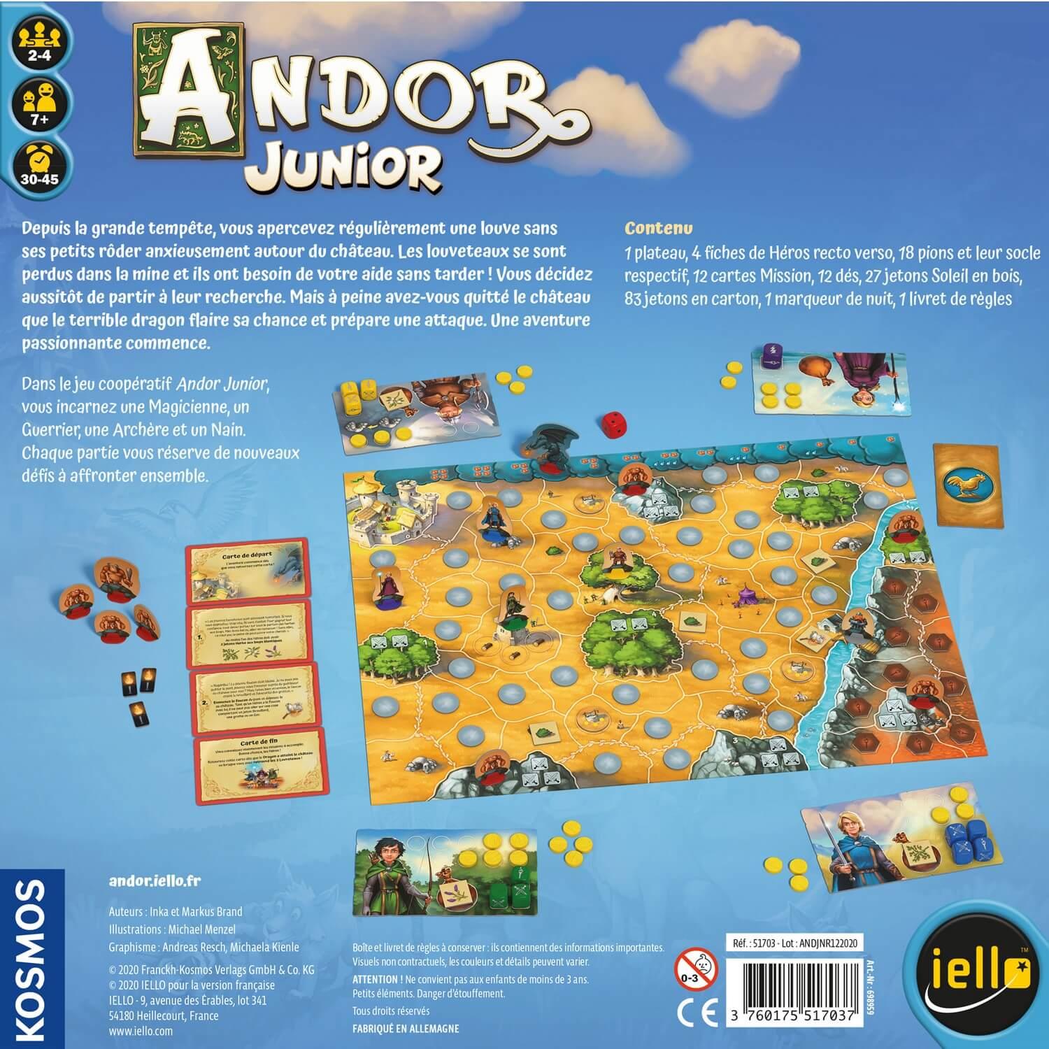 Andor junior - Jeux et jouets Iello - Avenue des Jeux
