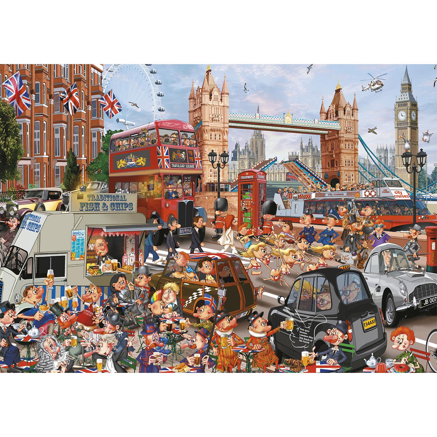 Puzzle 1000 pièces : Ruyer - Londres