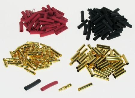 4.0mm Gold Connector Bulk (50 Pairs + Shrink)