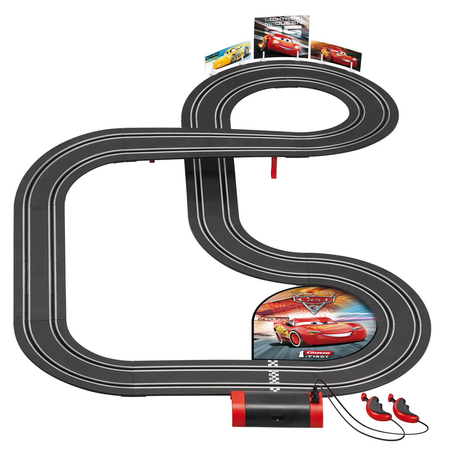 Circuit de voitures Carrera First : Cars 3 - Carrera - Rue des Maquettes
