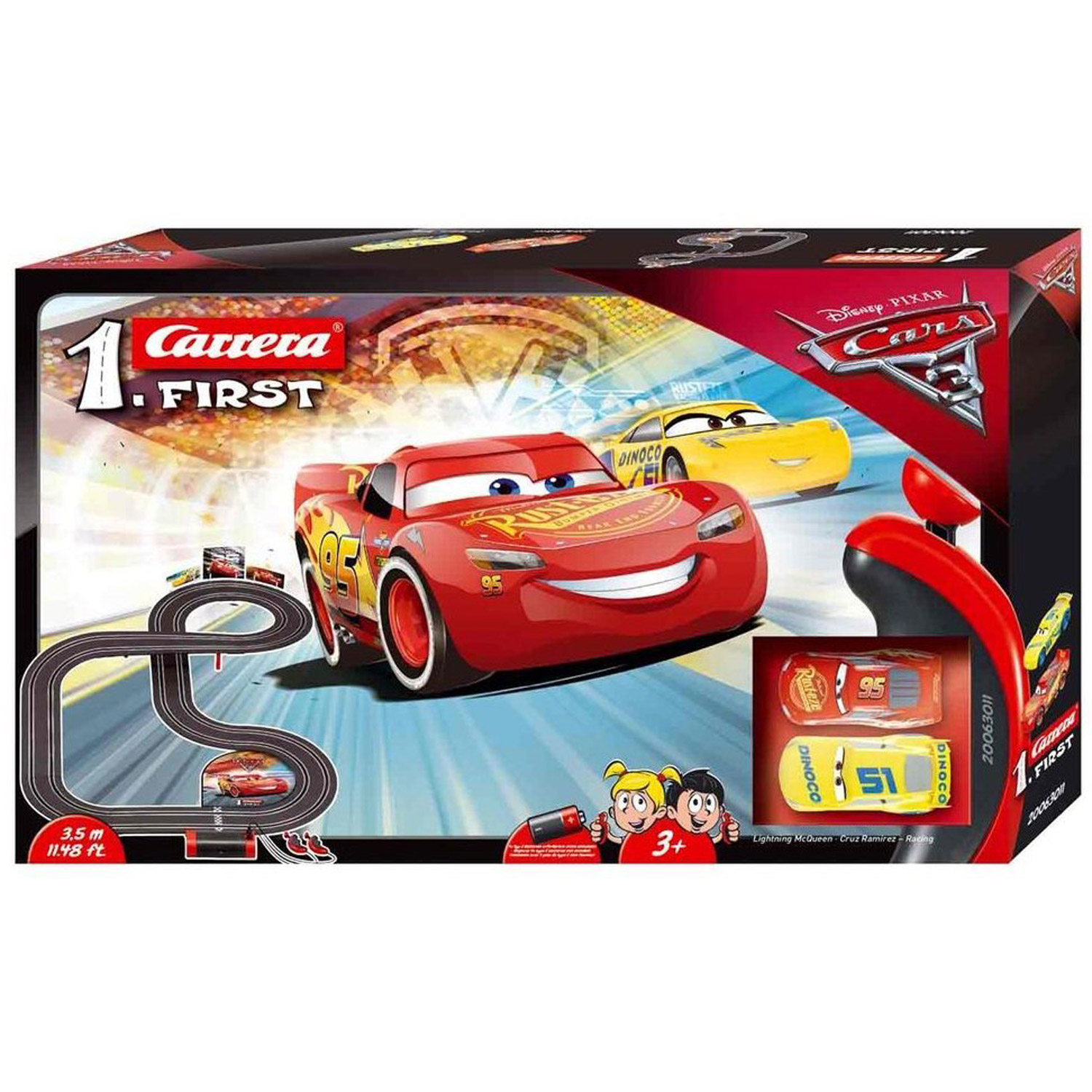 Circuit de voitures Carrera First : Cars 3 - Carrera - Rue des Maquettes