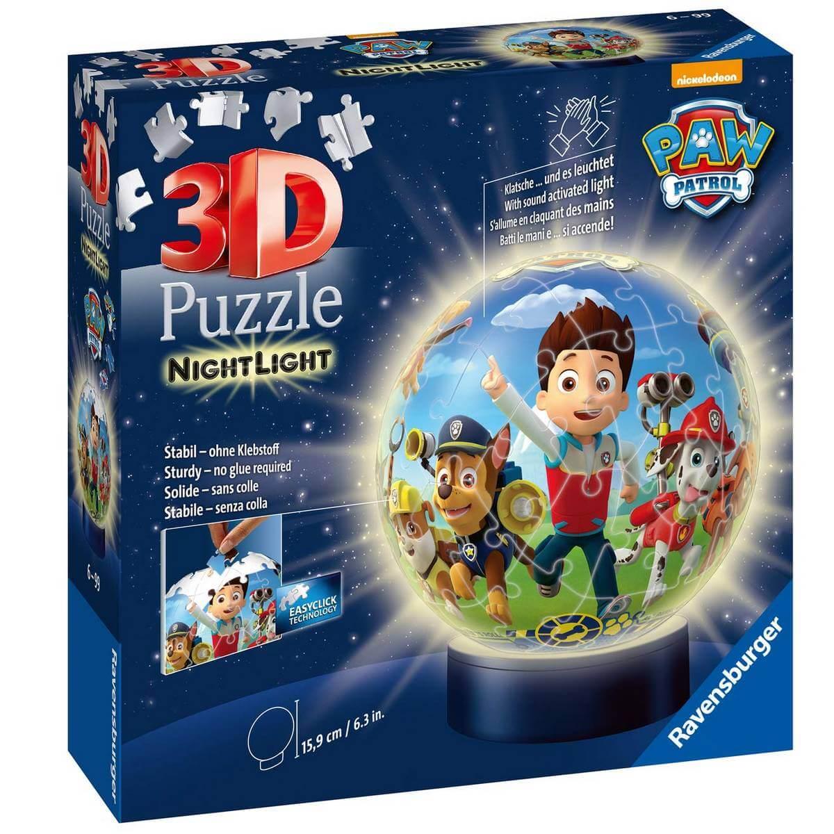 Puzzle 3D Pat patrouille complet pour 6 a 10 ans