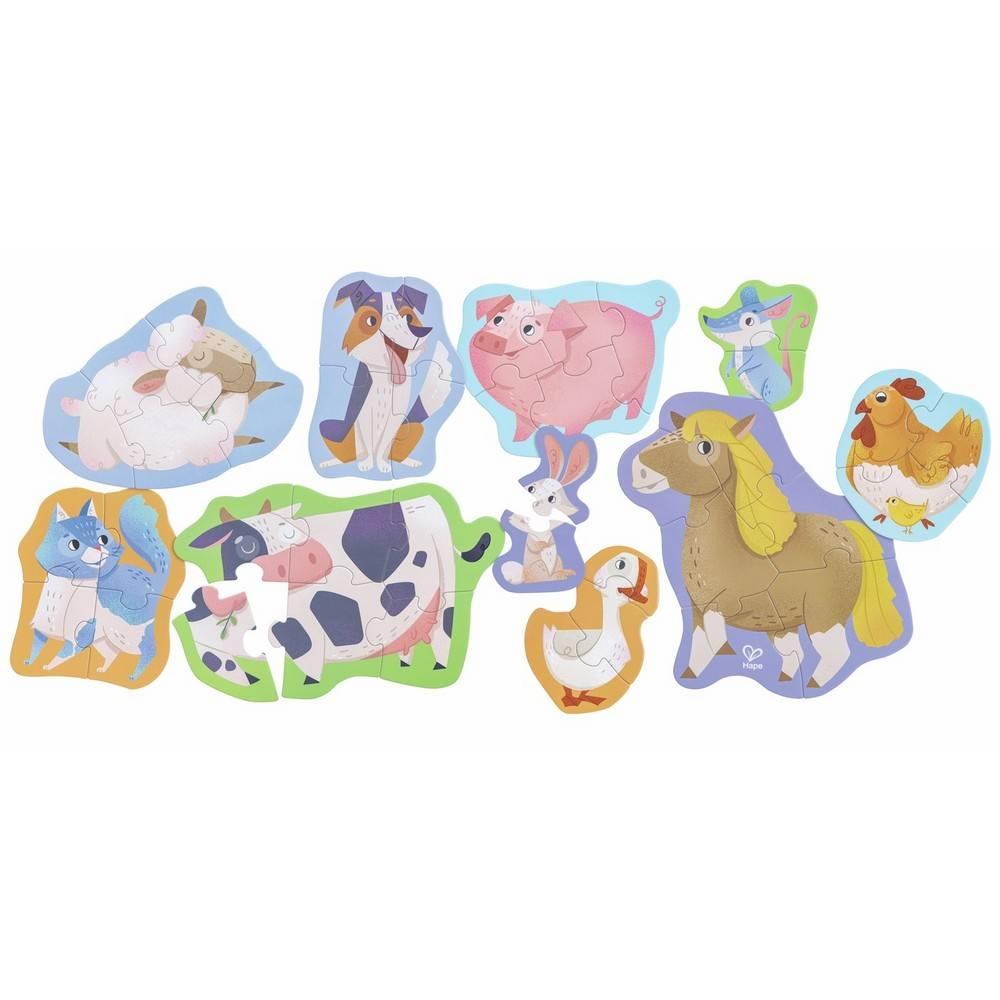 Puzzle - les animaux de la ferme Puzzle - les animaux de la ferme