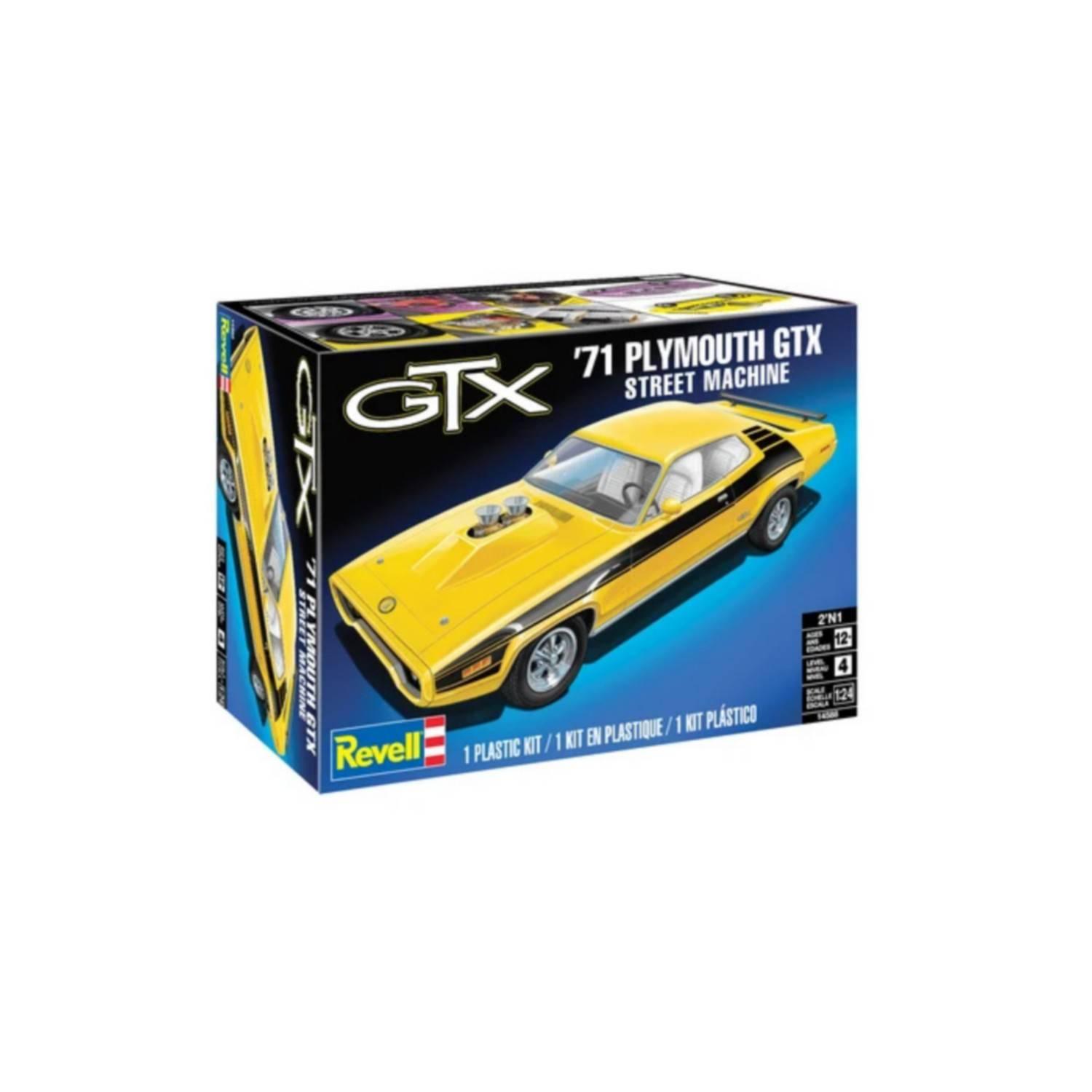 Maquette voiture : Machine de rue Plymouth Satellite GTX '71