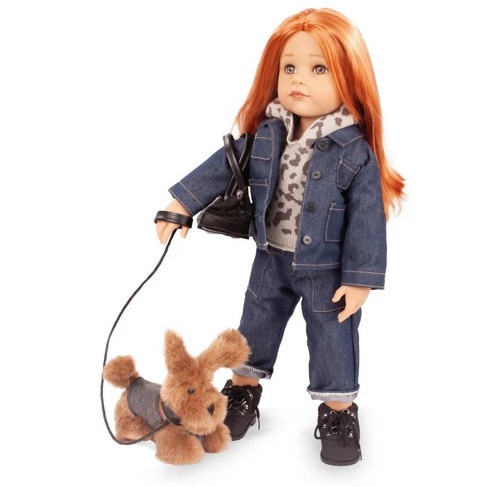 PoupÃ©e Gotz - Hannah et son chien Polly