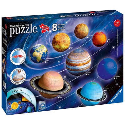 Puzzles 3d Système Solaire