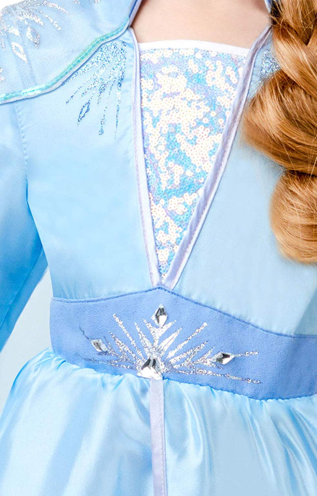 Déguisement Elsa La reine des neiges Disney taille 4 ans robe rose tutu  voile