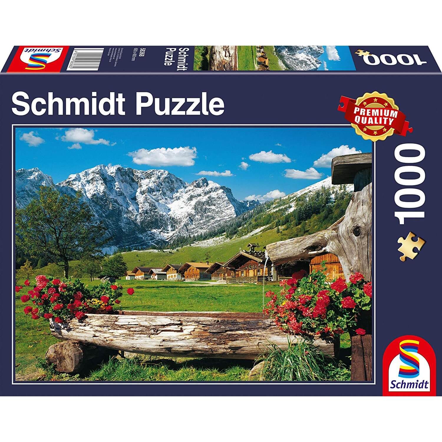 1000 pièces puzzle pour adultes, beau puzzle nature, puzzle paysage