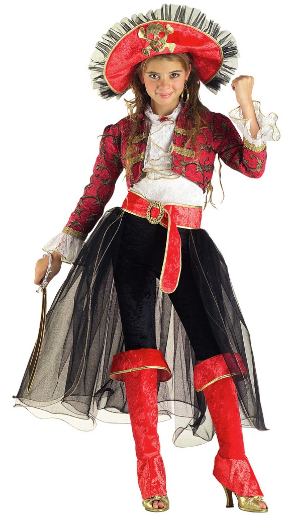 Costume Lady Corsaire - Déguisement Enfant - Rue de la Fête