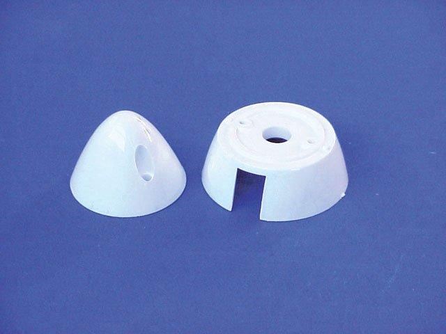 Cône pour hélices repliables blanc 40 mm - Extron