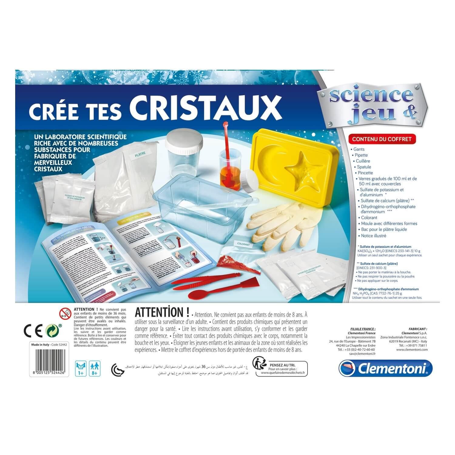 Les méga cristaux Clementoni FR