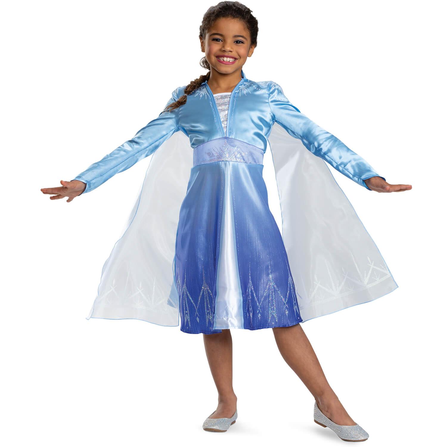Costume classique d'Elsa de La Reine des neiges de Disney par