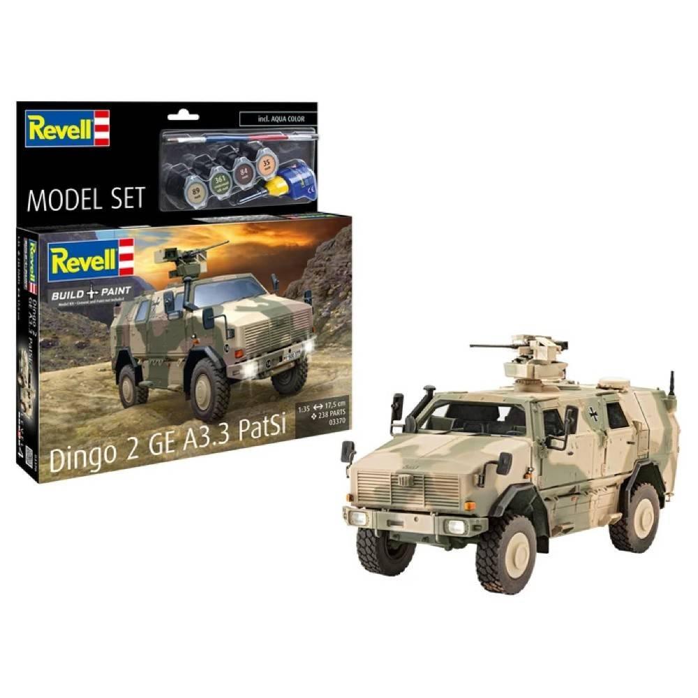 Starter Kit maquette VÃ©hicule Militaire : Dingo 2 GE A3.3 PatSi