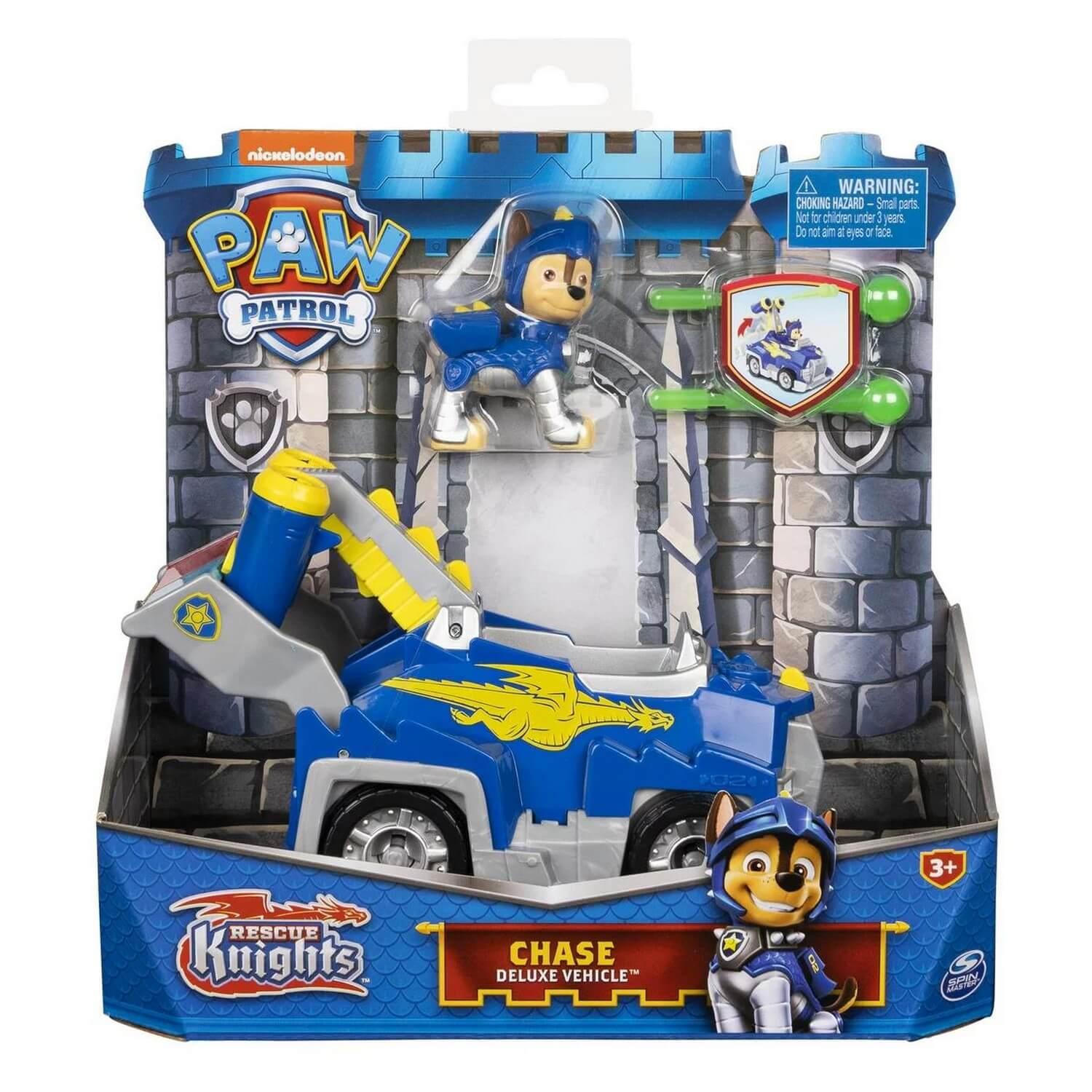 PAW Patrol, Mighty Pups Super PAWs, Figurine Stella avec sac à dos  transformable