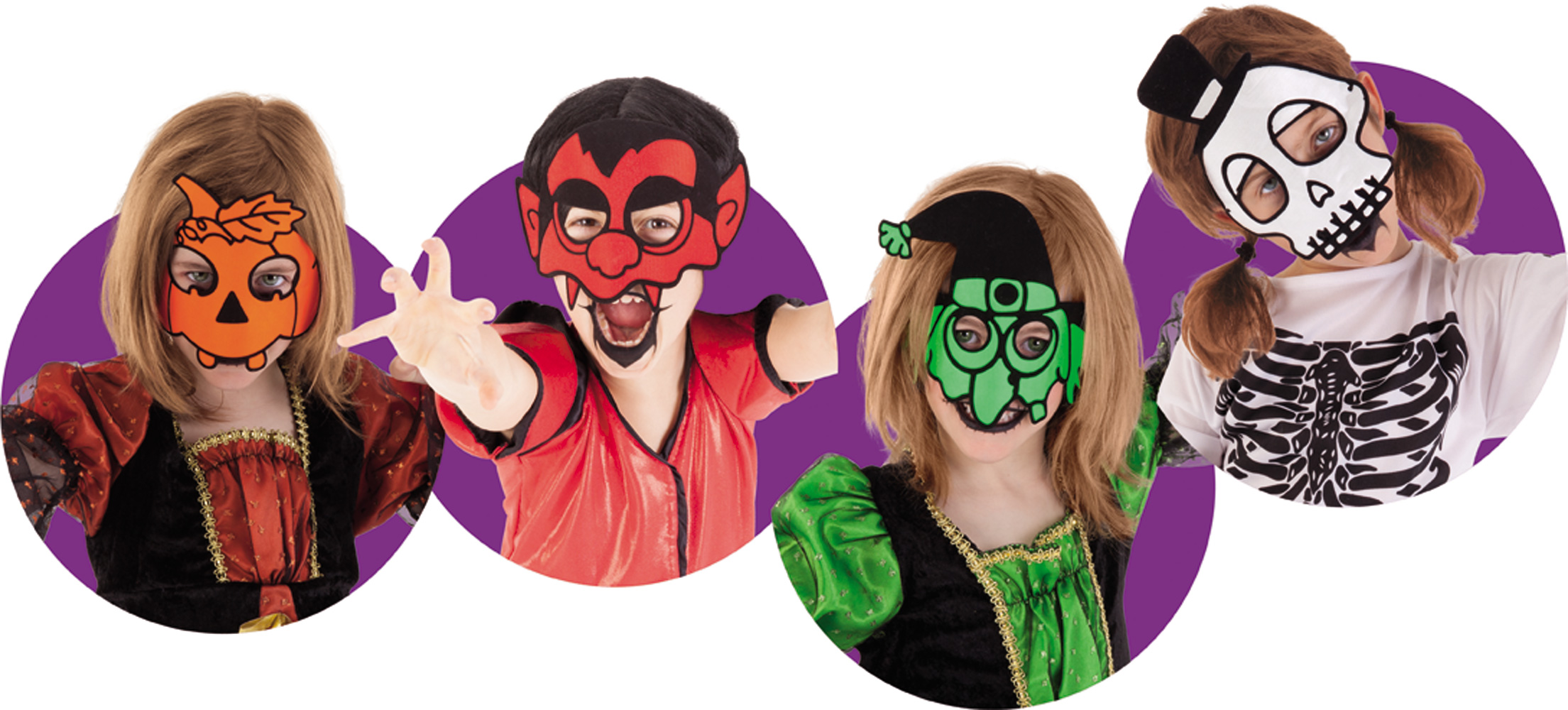 Masque Souple Halloween - Enfant