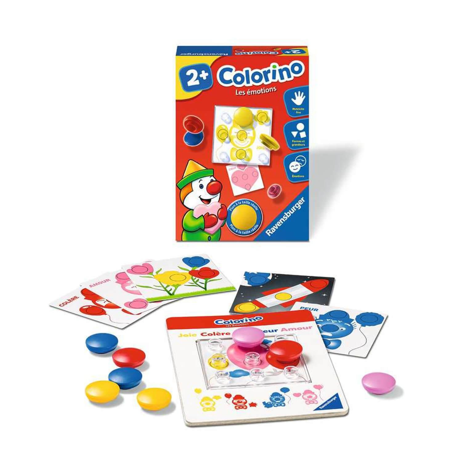 Colorino : Les émotions - Jeux et jouets Ravensburger - Avenue des