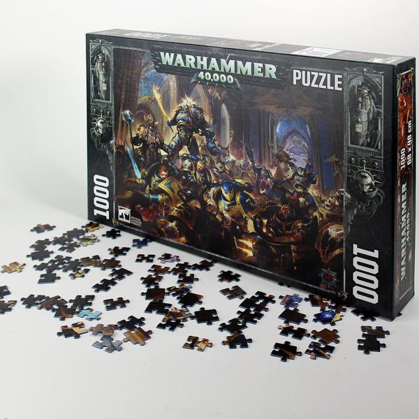 Puzzle mit 1000 Teilen : Warhammer : Dunkles Imperium - Mad-SEM7730
