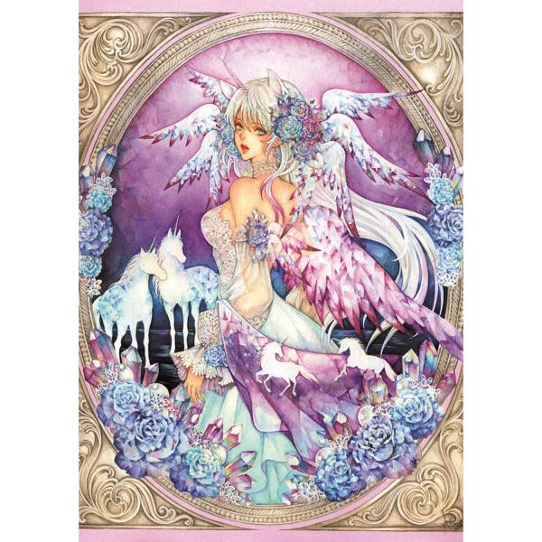 1000 piece puzzle : Crystal Unicorn - Laverinne - Special Edition - Magnolia-6201