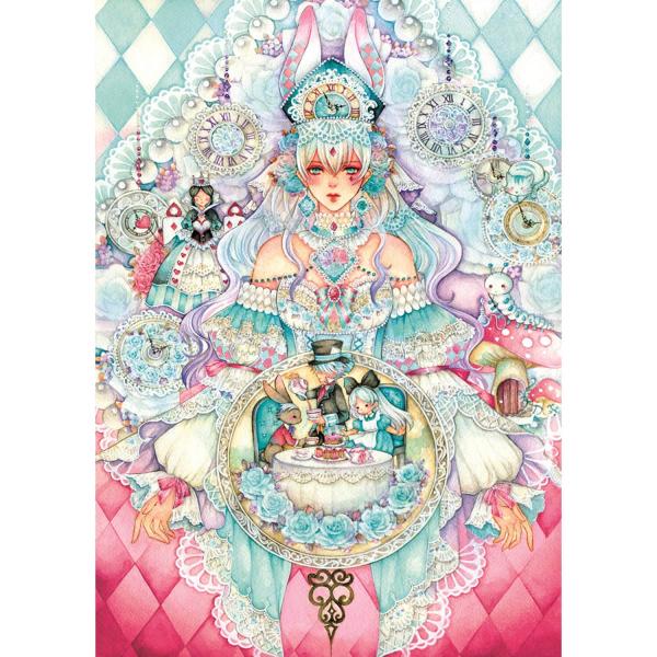 1000 piece puzzle : White Rabbit - Laverinne - Special Edition - Magnolia-6205