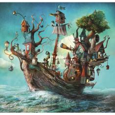 1023 piece puzzle : Off We Go! - Alexander Jansson - Special Edition