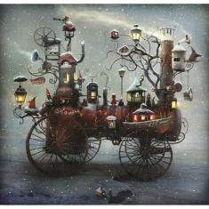 1023 piece puzzle : Big Snowy - Alexander Jansson - Special Edition