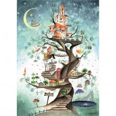 1000 piece puzzle : The Tale of a Tree - Nihal Çifter - Special Edition