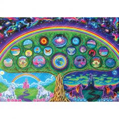 Puzzle de 1000 piezas: Árbol de los sueños - Becca Lennon Ray Edición especial