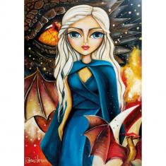 Puzzle 1000 Piezas : Madre de Dragones  