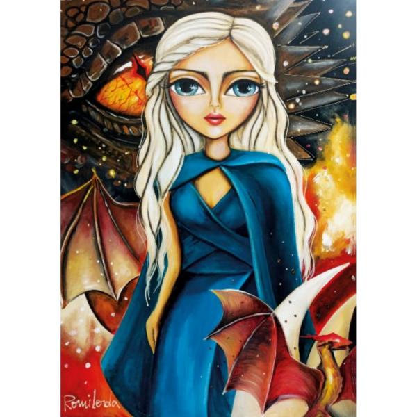 Puzzle 1000 Piezas : Madre de Dragones   - Magnolia-1719