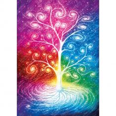Puzzle 1000 pièces : Arbre Galactique - Édition Spéciale David Mateu