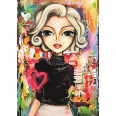 1000 piece puzzle : Marilyn - Romi Lerda - Special Edition