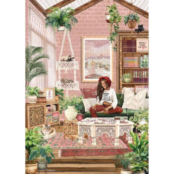 Puzzle 1000 Pieces : My Puzzle Room  - Magnolia-3429