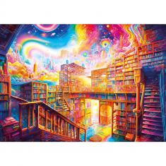 1000 piece puzzle : Library City - Elif Hurdogan Special Edition 