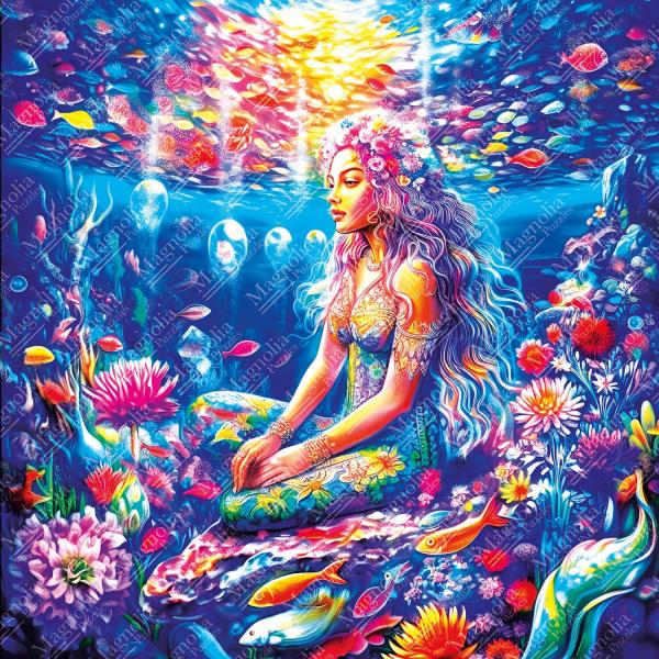 1023-teiliges Puzzle: Peace Underwater – Elif Hurdogan Special Edition - Magnolia-8607