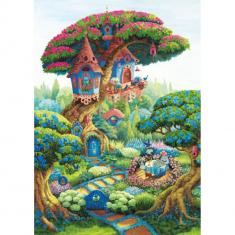 Puzzle 1000 Pièces : Jardin Secret