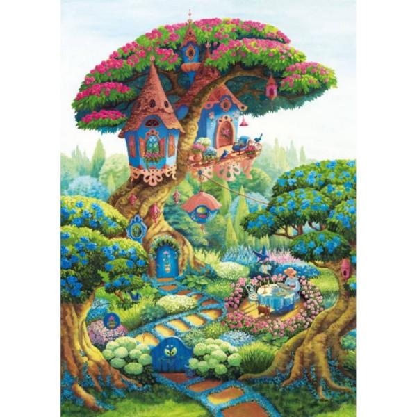 Puzzle 1000 Pièces : Jardin Secret - Magnolia-3453