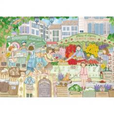 Puzzle 1000 Pieces : Marches de Provence 