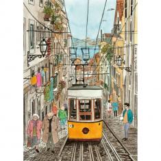 Puzzle 1000 Pieces : Lisbon  