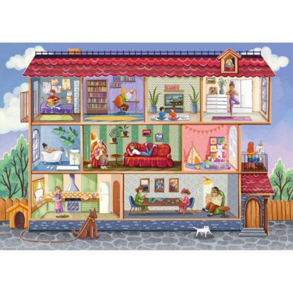 Puzzle 1000 Piezas : Dulce Hogar   - Magnolia-7053