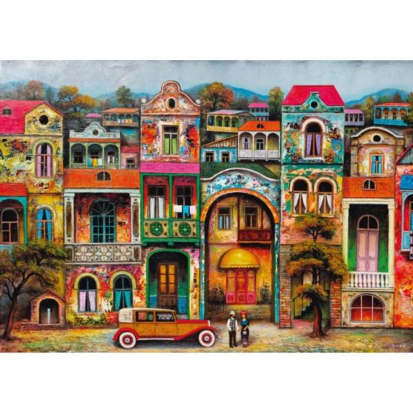 Puzzle 1000 Piezas : Nostalgia en Tbilisi   - Magnolia-9505