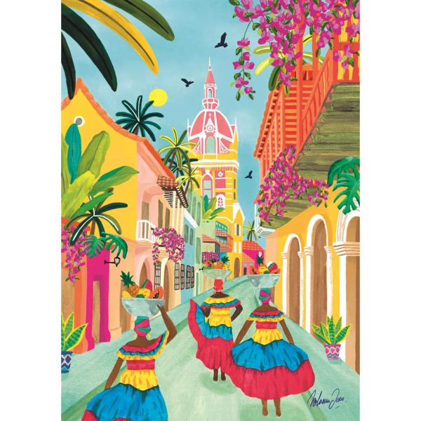 1000 piece puzzle : Cartagena - Nolwenn Denis - Special Edition - Magnolia-3301