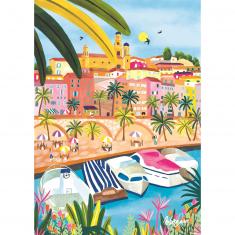 1000 piece puzzle : Menton - Nolwenn Denis - Special Edition