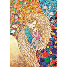 1000 piece puzzle : Angel and Child - Irina Bast - Special Edition