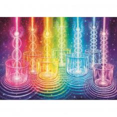 1000 piece puzzle : Bowls of Light - David Mateu - Special Edition