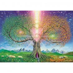 1000 piece puzzle : Tree of Infinite Love - David Mateu - Special Edition
